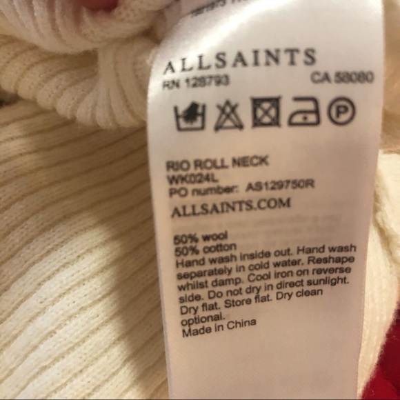 ALLSAINTS Rio Roll Neck Sweater - Picture 15 of 15
